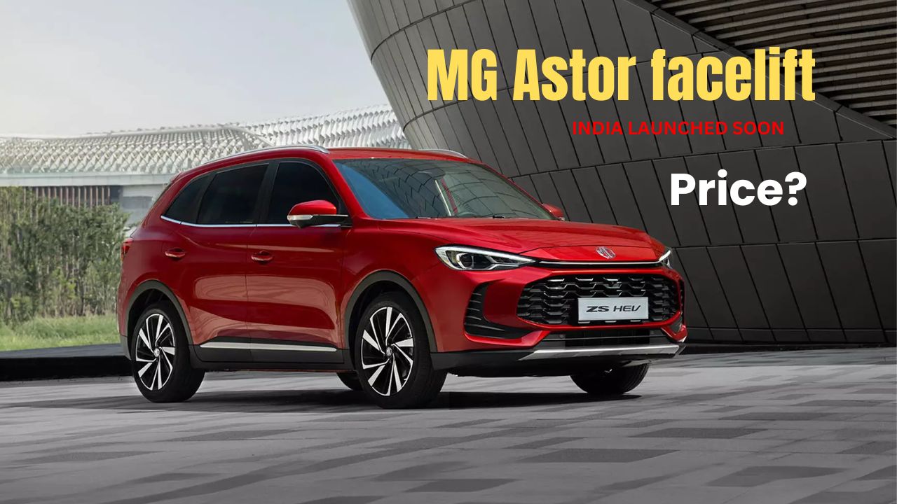 MG Astor facelift