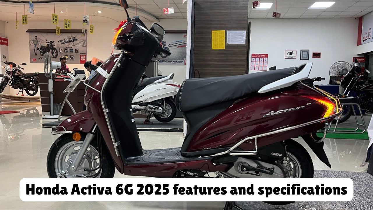 Honda Activa 6G 2025 features and specifications