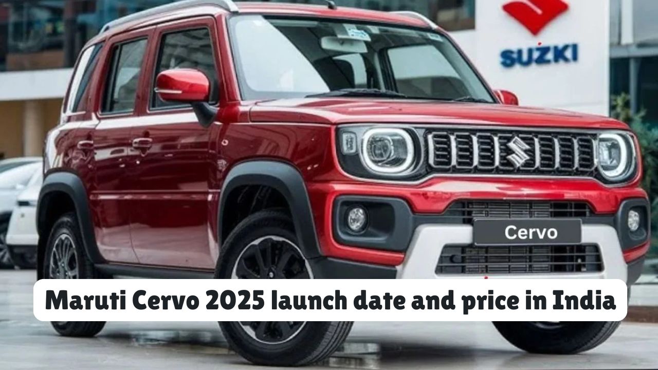 Maruti Cervo 2025 launch date and price in India