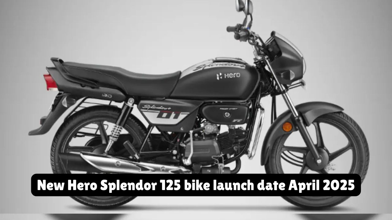 New Hero Splendor 125 bike launch date April 2025New Hero Splendor 125 bike launch date April 2025
