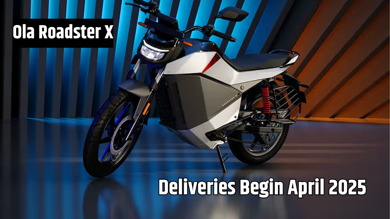 Ola Roadster X Electric Bike Price Starts Deliveries April 2025