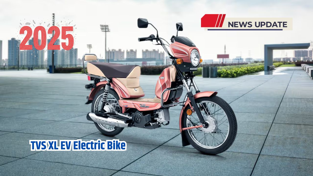 TVS XL EV Electric Bike Features Performance & Launch Date