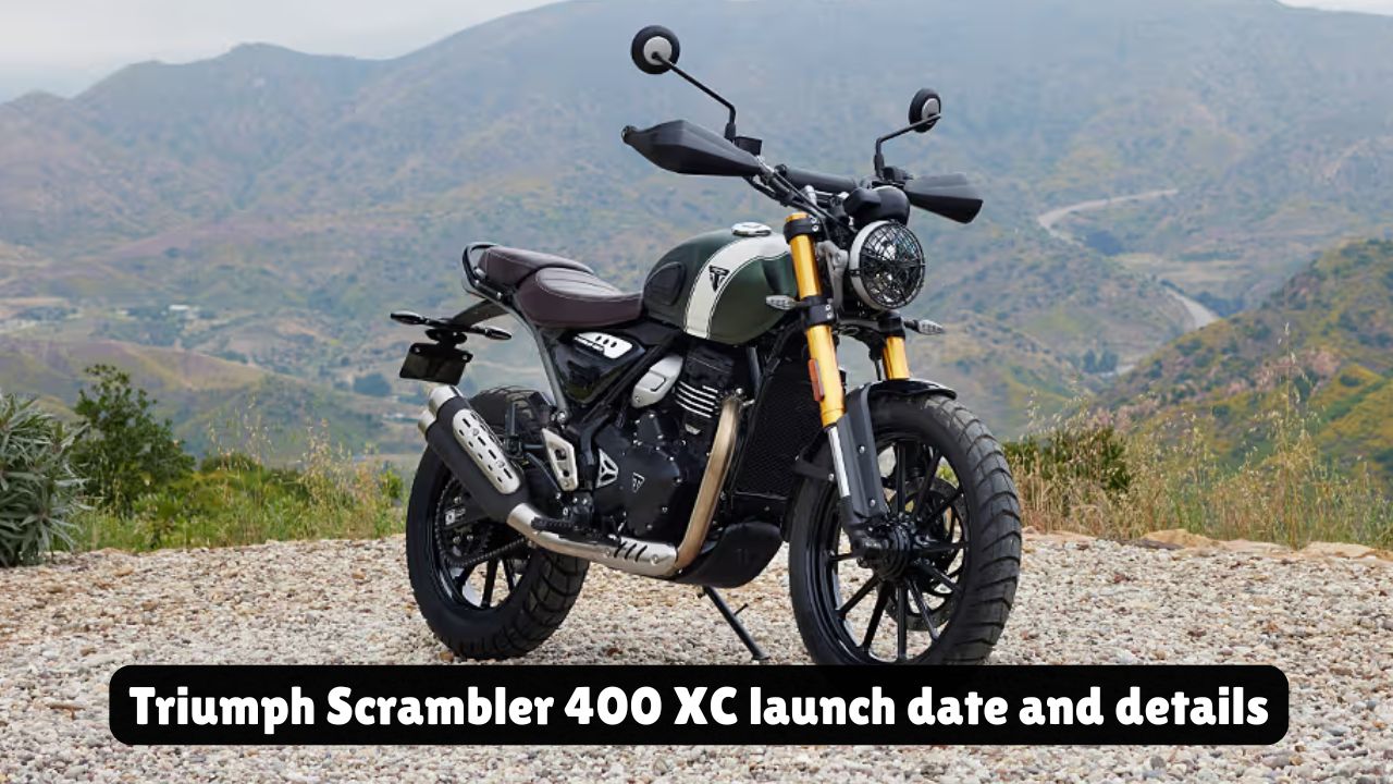 Triumph Scrambler 400 XC launch date and details