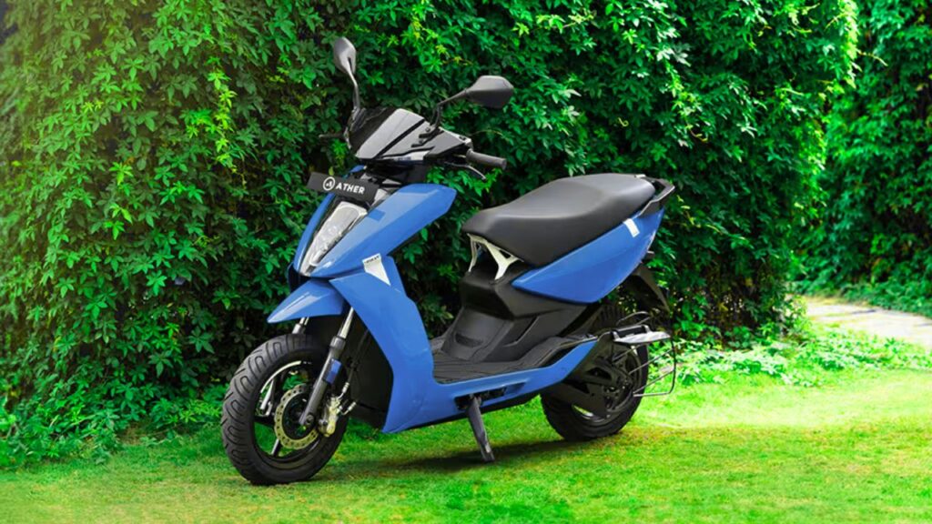 Ather 450X 3.7 kWh Gen 3 – रेंज 161 KM