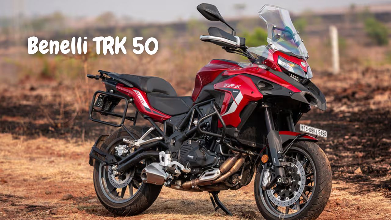 Benelli TRK 50 adventure touring bike 500 km range