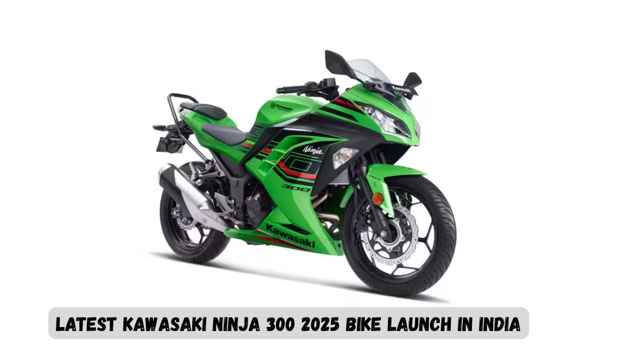 Latest Kawasaki Ninja 300 2025 bike launch in India