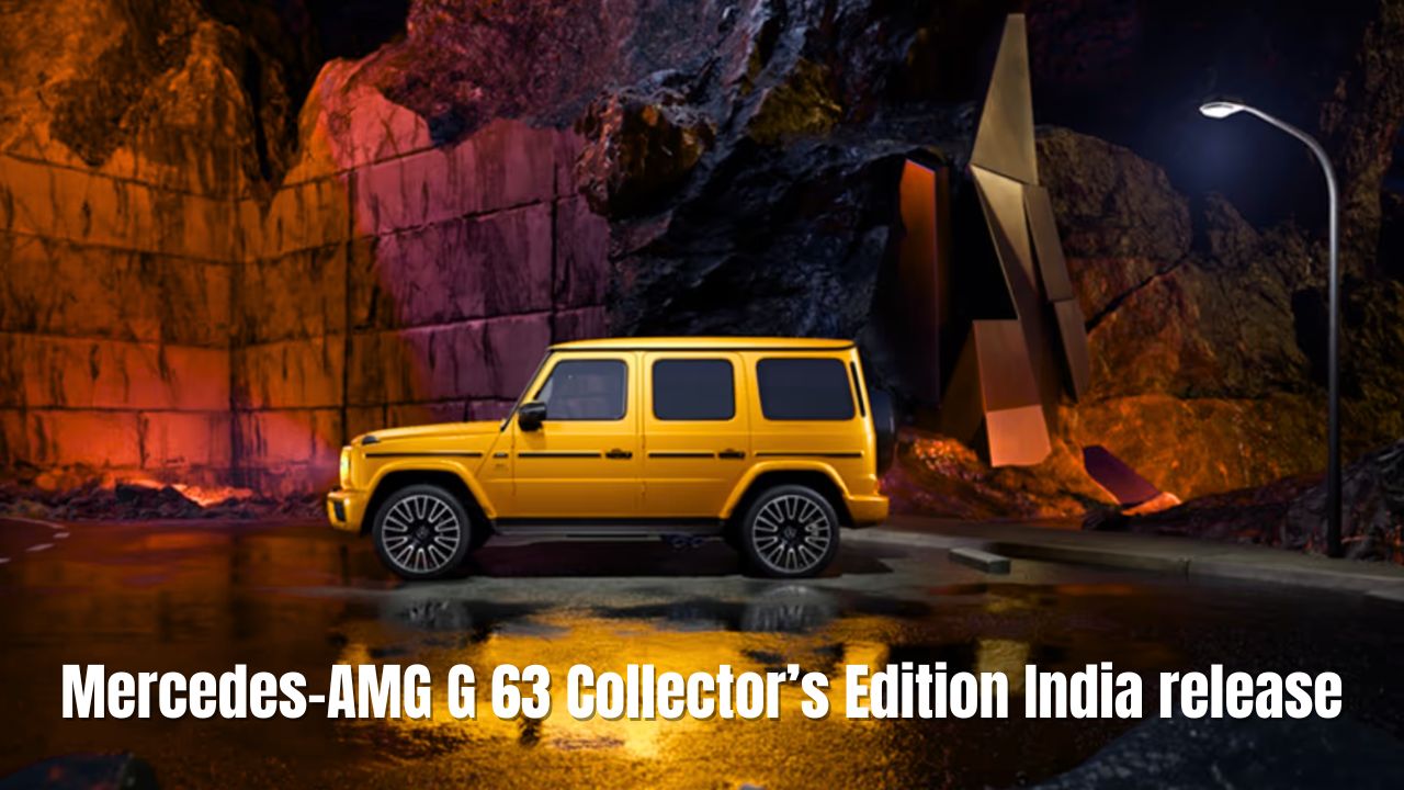 Mercedes-AMG G 63 Collector’s Edition India release