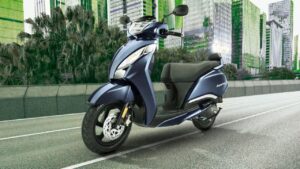 TVS Jupiter 125 SXC dual tone scooter at ₹89,000