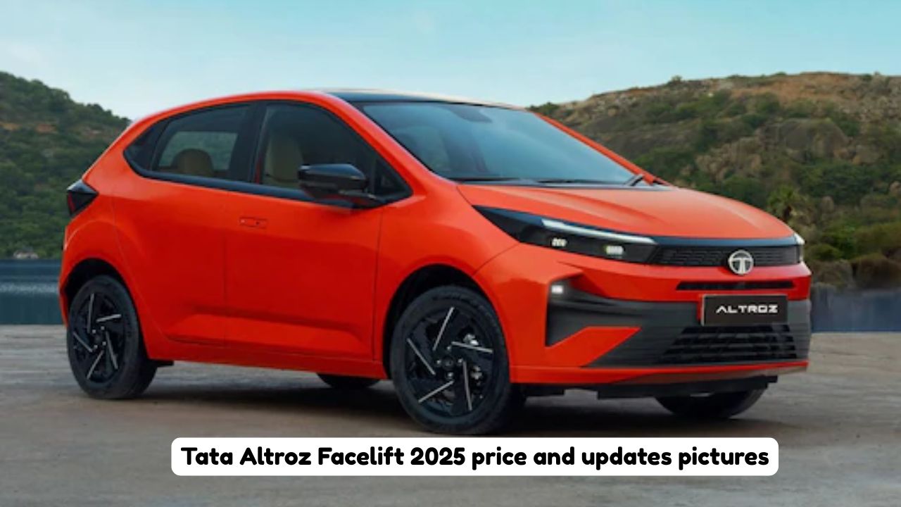 Tata Altroz Facelift 2025 price and updates pictures