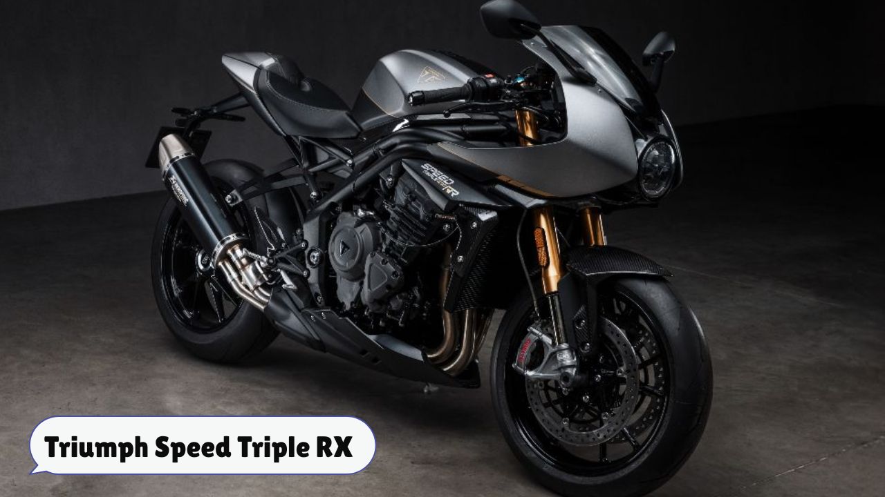 Triumph Speed Triple RX global launch May 13
