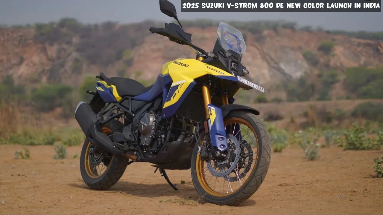 2025 Suzuki V-Strom 800 DE new color launch in India