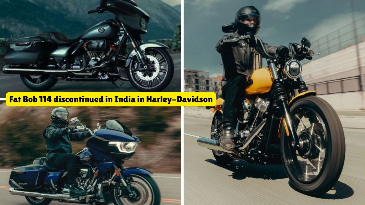 Fat Bob 114 discontinued in India in Harley-Davidson