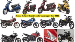 Honda Motorcycle and Scooter sales report May 2025