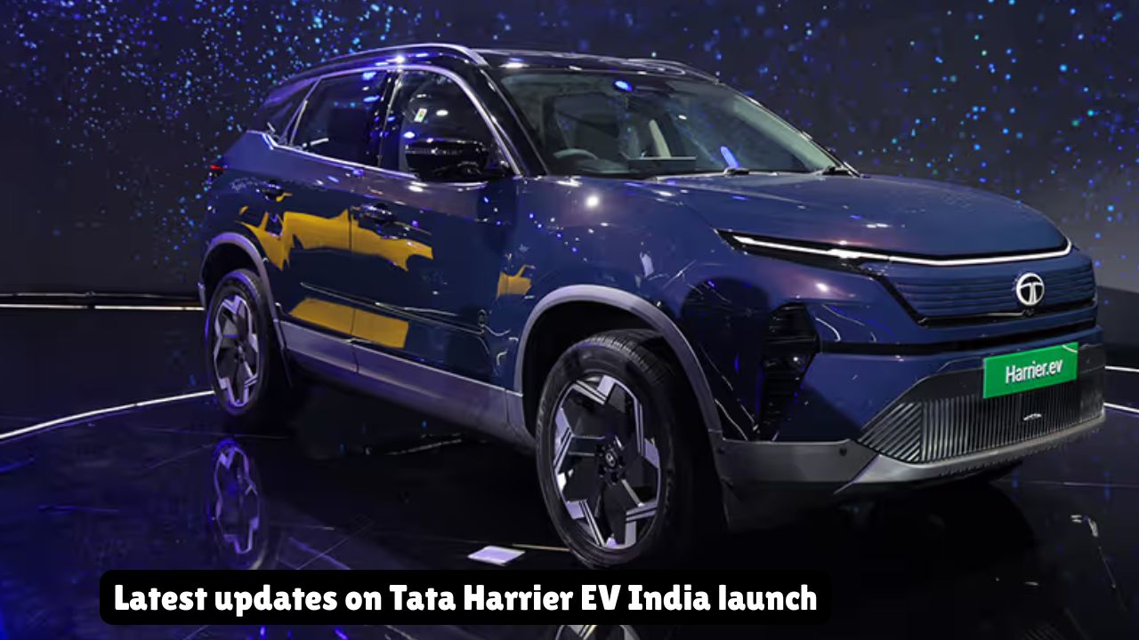 Latest updates on Tata Harrier EV India launch
