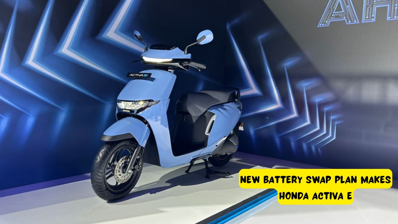 New Battery Swap Plan Makes Honda Activa E