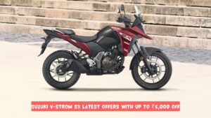 Suzuki V-Strom SX latest offers with up to ₹5,000 off