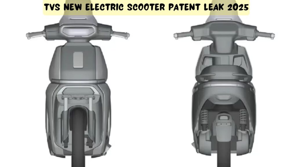 TVS new electric scooter patent leak 2025