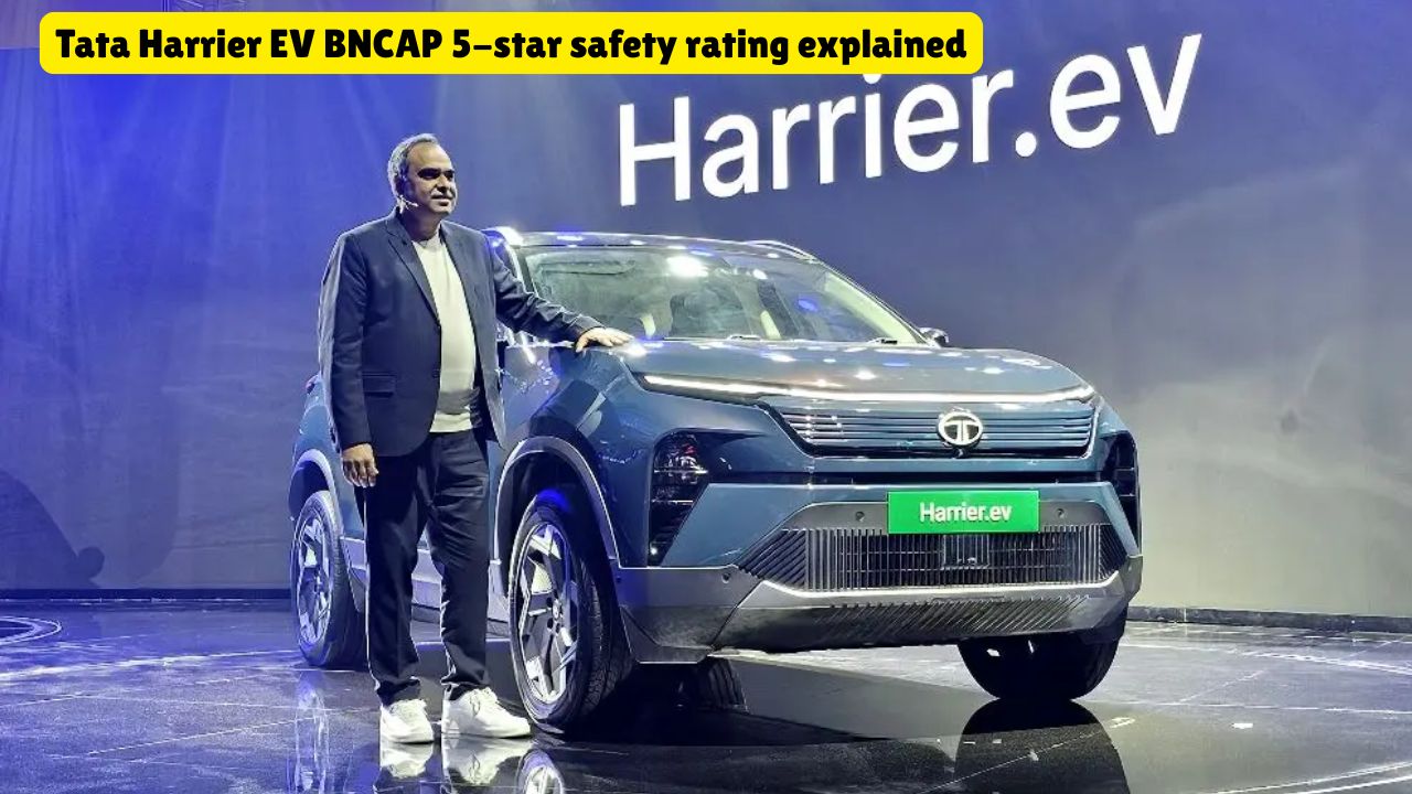 Tata Harrier EV BNCAP 5-star safety rating explained