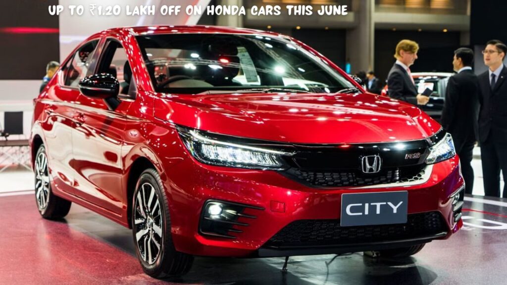 Up to ₹1.20 lakh off on Honda cars this June 1