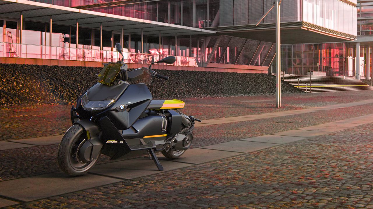 Updated BMW CE 04 electric scooter global debut 2025