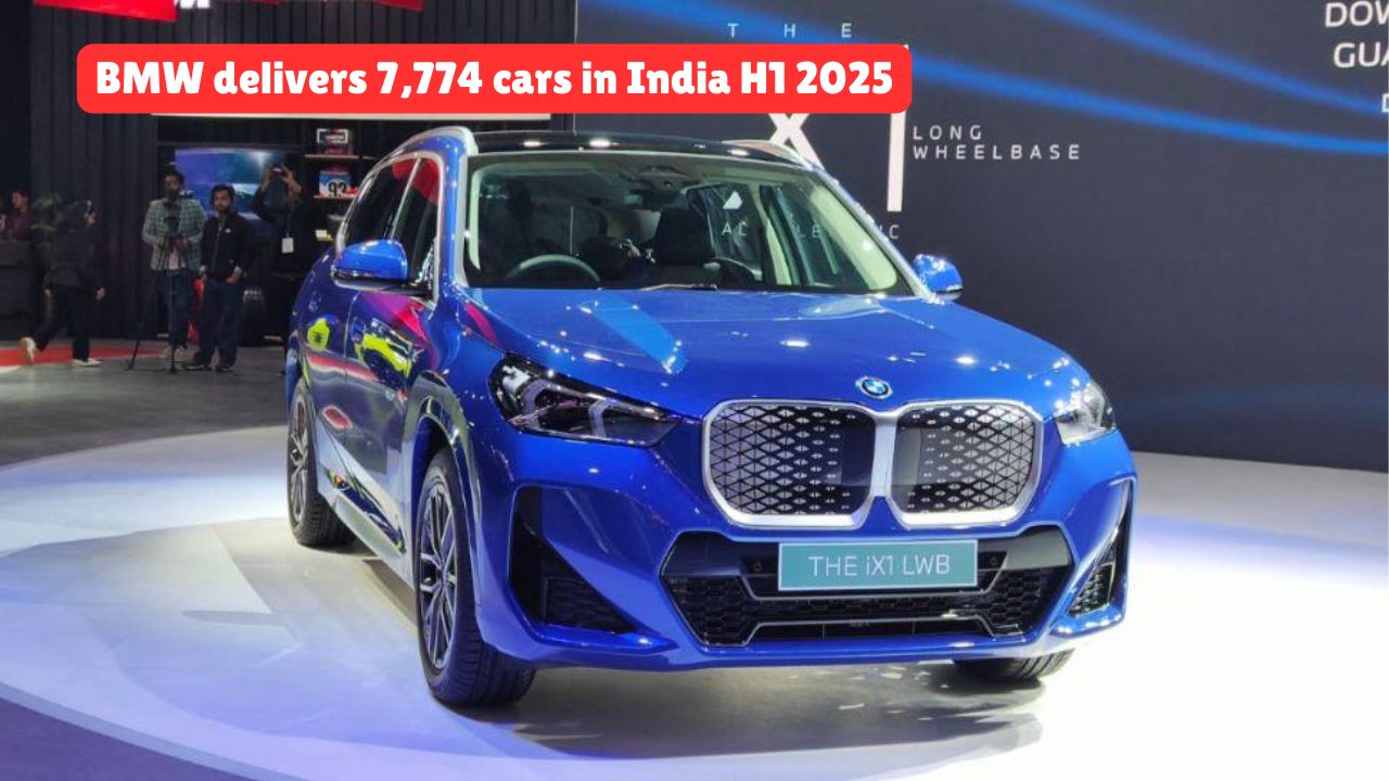 BMW delivers 7,774 cars in India H1 2025