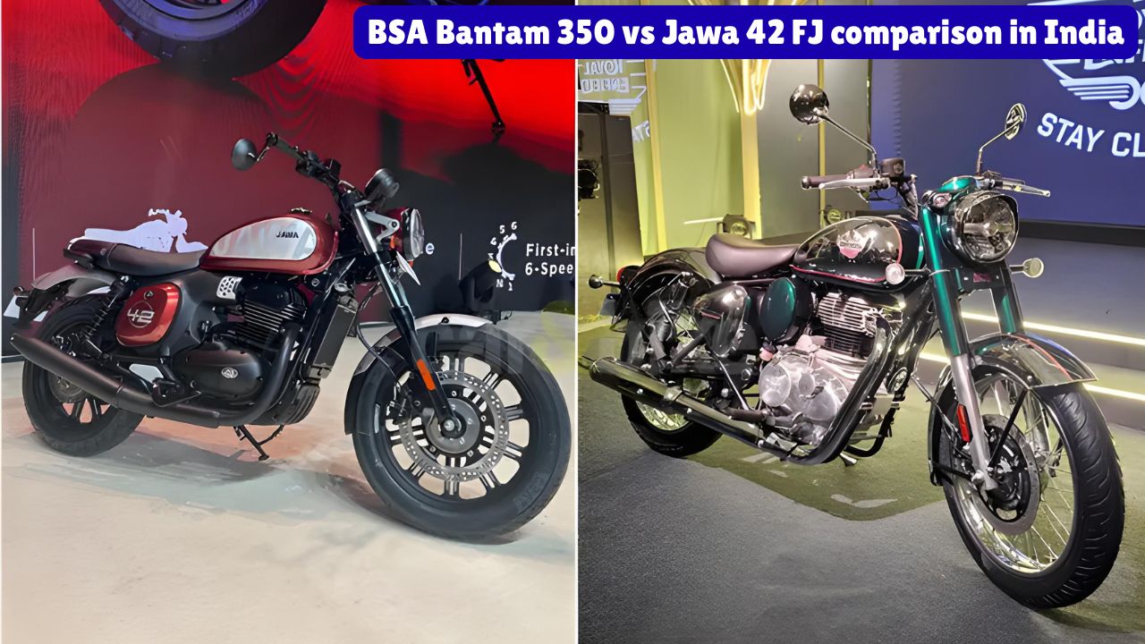 BSA Bantam 350 vs Jawa 42 FJ comparison in India