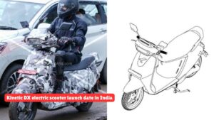 Kinetic DX electric scooter launch date in India