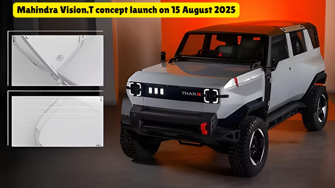 Mahindra Vision.T concept launch on 15 August 2025