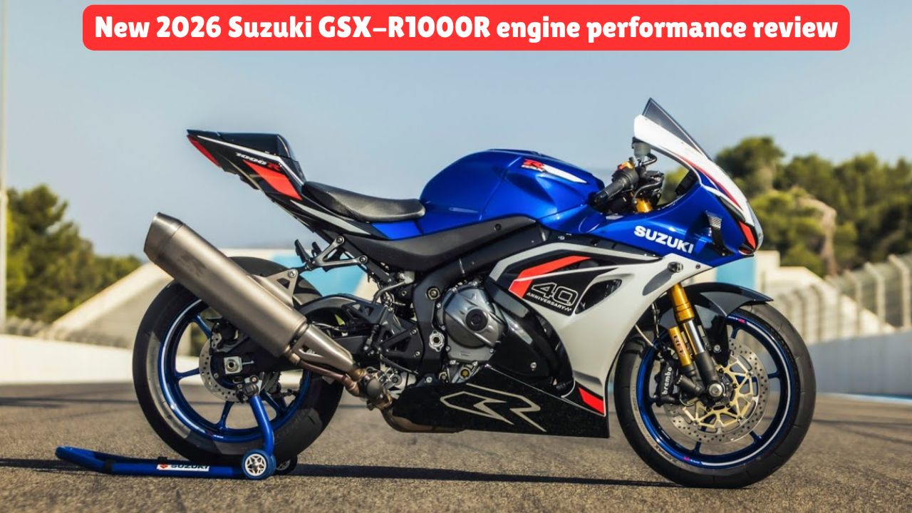 New 2026 Suzuki GSX-R1000R engine performance review