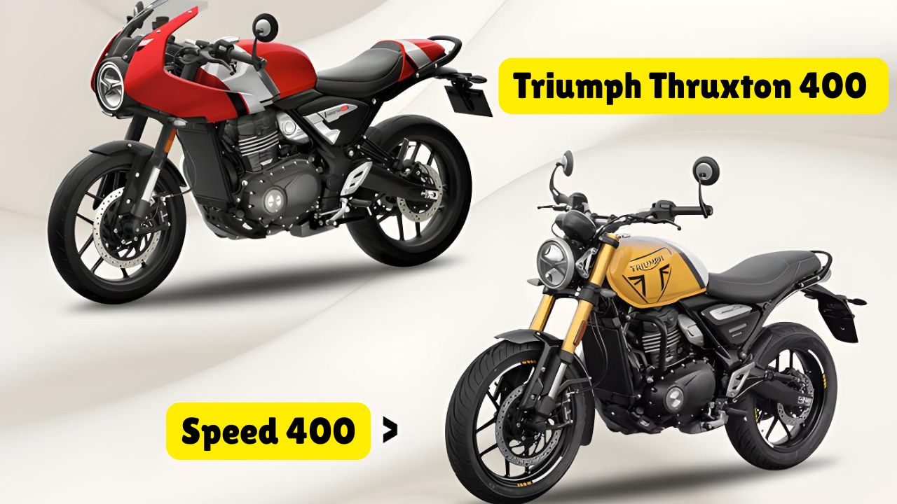 Triumph Thruxton 400 vs Speed 400 full comparison